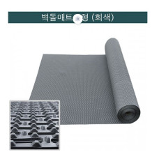 미끄럼방지 벽돌매트A형(고급형) 폭90cm x20m/수영장,사우나매트